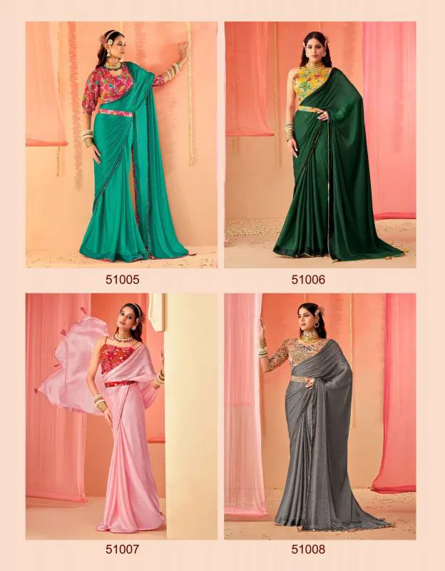 Sanskar Spring Sartin Chiffon Digital Printed Saree Wholesalers In Delhi