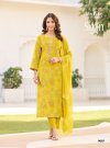 Sirin Vol 9 By Radhika Vertican Foil Printed Kurti With Bottom Dupatta