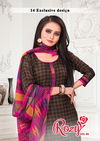 Amit Rozy 5 Micro Synthethic Fancy Casual Wear Printed Cotton Dress Material Collection
