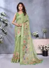 Vc Samaira B Party Wear Printed Linen Saree Wholesale Market In Surat With Price