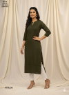 Naisha K 609 Rayon Printex Casual Wear Kurti Best Wholesale Shop In Surat