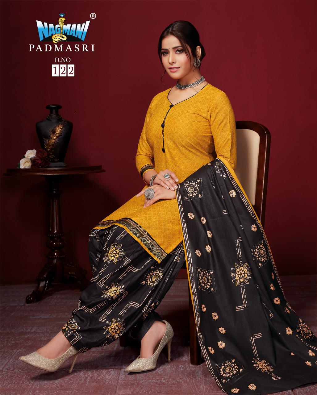 Nagmani Padmashri 11 Latest fancy Regular Casual Wear Printed Cotton Salwar Suit Collection