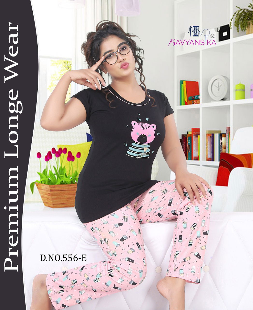 Kavyansika Grand 556 Latest Night Suit Collection 