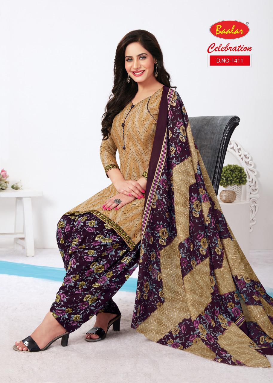 Baalar Celebration Patiyala Special 14 Cotton Printed Ready Made Collection
