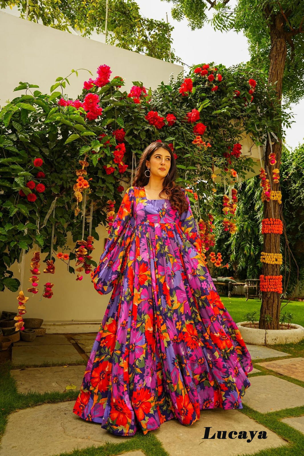 Lucaya Vol 16 Georgette Printed Gown Catalog
