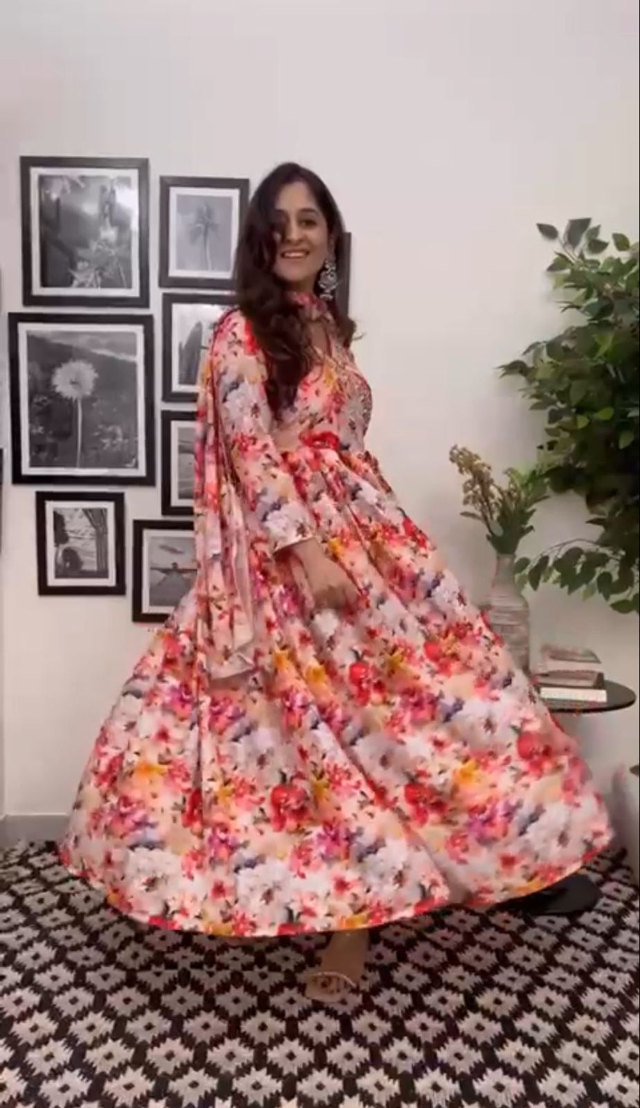 Maxy Georgette Printed Kurti With Dupatta Catalog