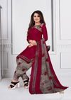 Amit Rupali 6 Micro Synthethic Regular Wear Printed Cotton Designer Latest Collection
