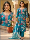 Naisha K 724 Vertican Discharge Print Kurti With Bottom Dupatta Wholesale Online