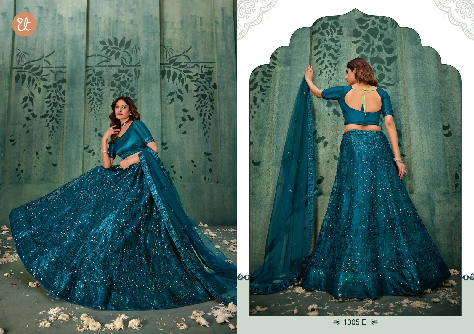 Elegance Vol 2 By Tt Net Party Wear Lehenga Choli Orders In India