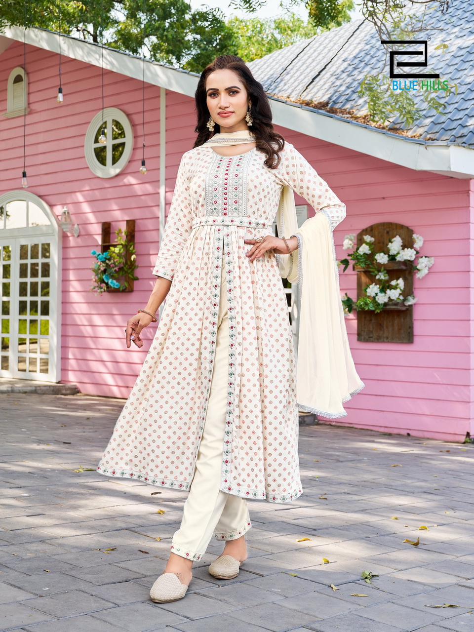 Fashion Reel By Bluehills Kurti With Bottom Catalog 