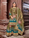 Rubina By Banwery Crape Silk Kurti With Bottom Dupatta Wholesalers In Surat