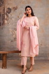 Naisha K 252 Cotton Embroidered Kurti With Bottom Dupatta Best Wholesale Shop In Surat