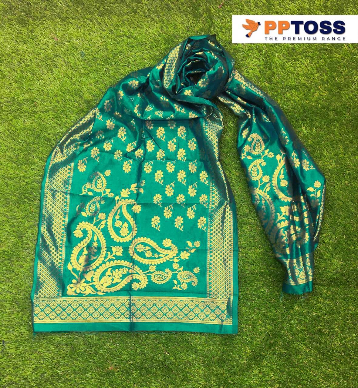 Pptoss Banarasi SIlk Dupatta 2 Fancy Latest Designer Festive Wear  
Banarasi Silk Dupatta Collection
