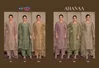 Ahanaa By Vipul Catonic Silk Organza Designer Salwar Suits
