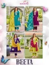Beeta By Aanchi Vichitra Silk Embroidery Anarkali Kurti Set 