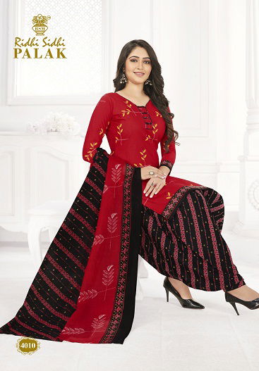 Riddhi Siddhi Palak 4 Latest Fancy Designer Casual Wear Cotton Printed Readymade Salwar Suit Collection
