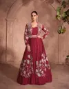 Mannat By Sayuri Designer Chinon Silk Wholesale Party Wear Lehenga Choli In India