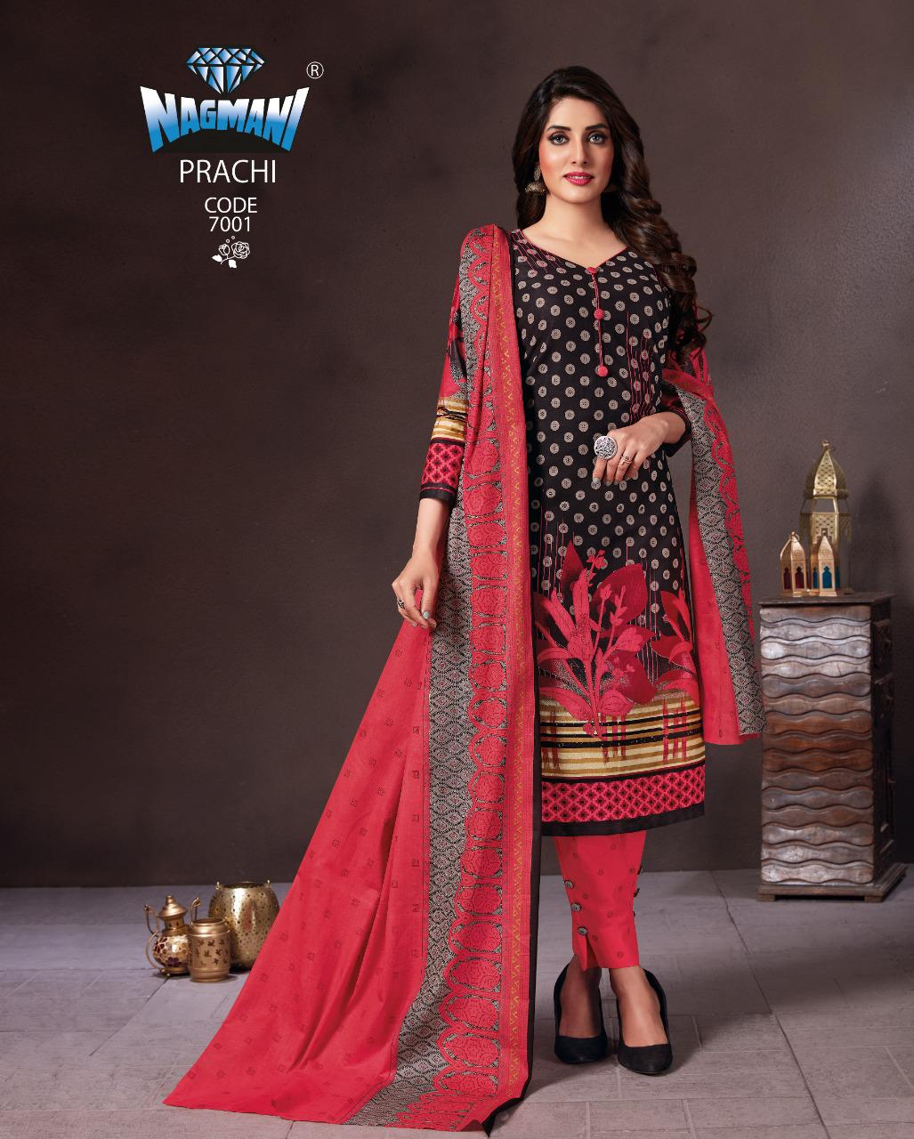 Nagmani Prachi 7 Cotton printed Casual Daily Wear Dress Material Collection