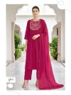 Noor Vol 2 By Ossm Mal Chanderi Embroidery Kurti With Bottom Dupatta 