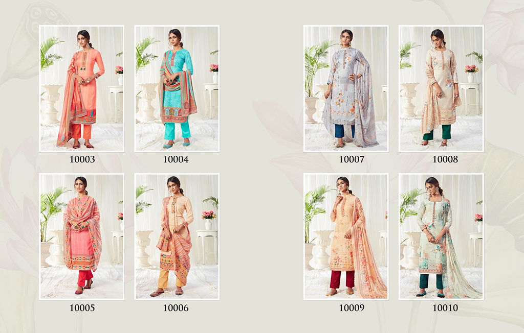 Alizeh Bliss Latest Designer Printed Cotton Dress Material Collection