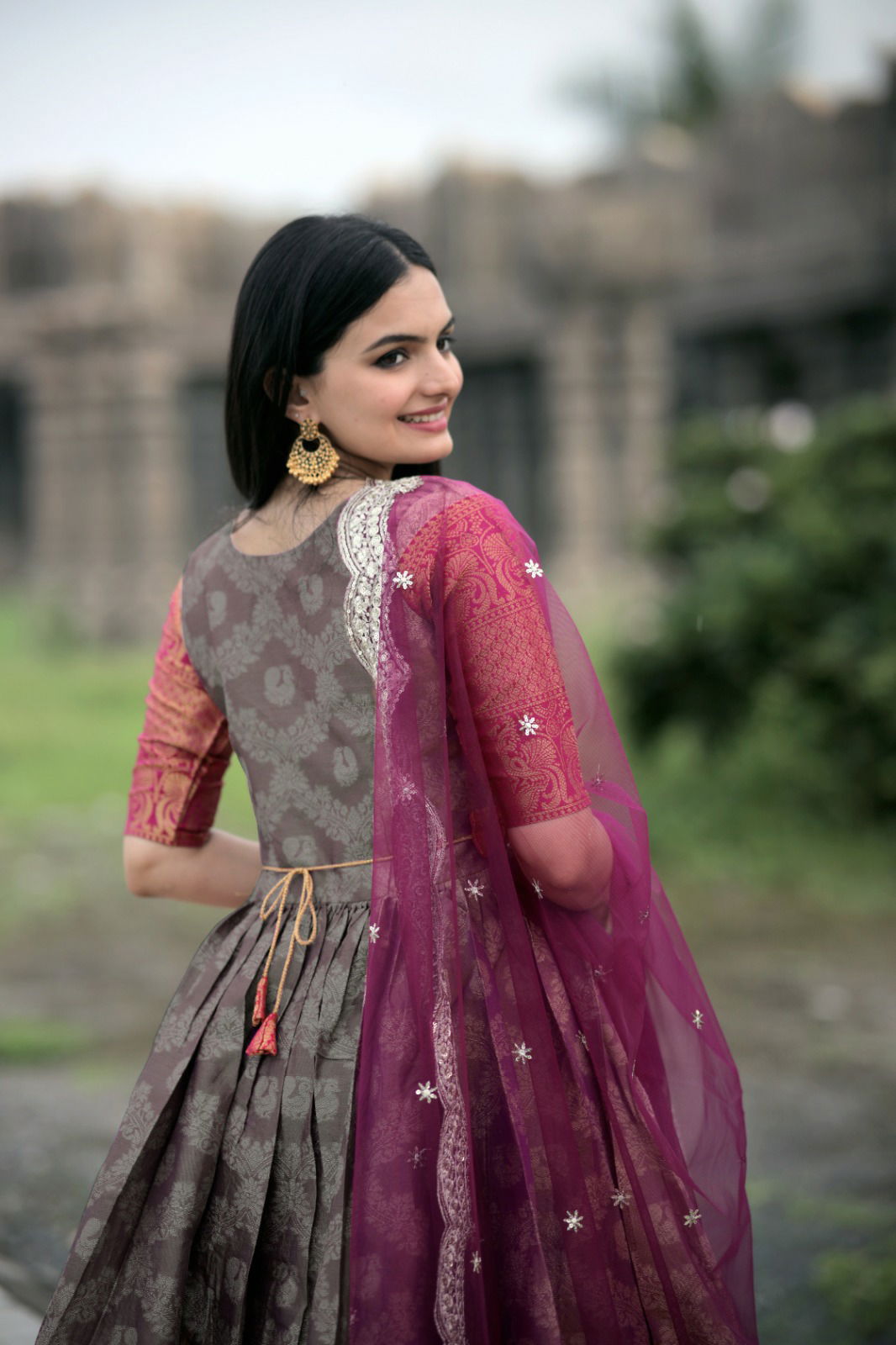 Ka 1057 Kanjivaram Silk Gown Catalog