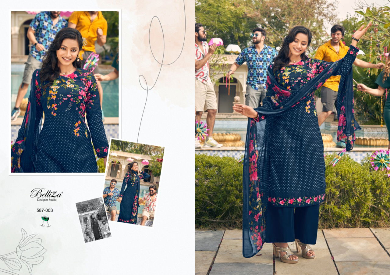 Belliza Namya Ready Made Latest Fancy Ethnic Wear Designer Salwar Suit Collection