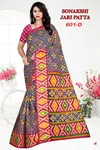 Sonakshi Jari Patta 601 Fancy Regular Wear Cotton Printed Designer Saree Collection