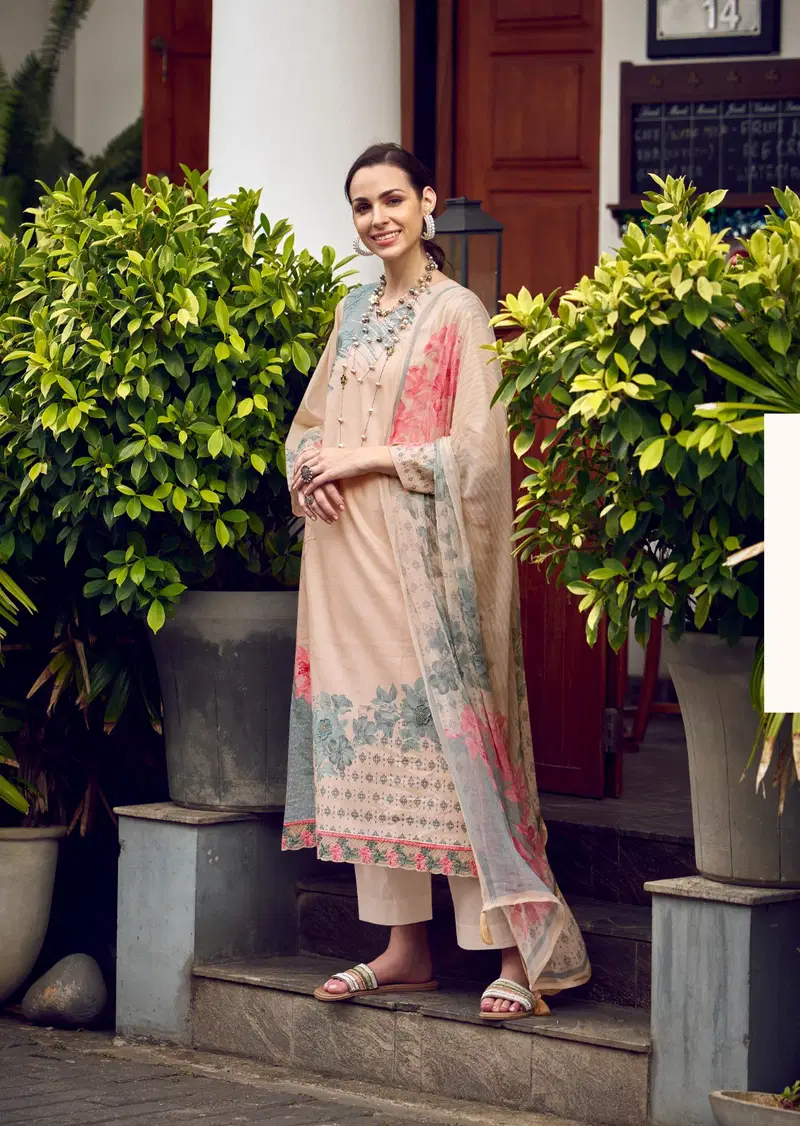 Funflora By Prm Lawn Cotton Printed Dress Material Wholesale Shop In Surat