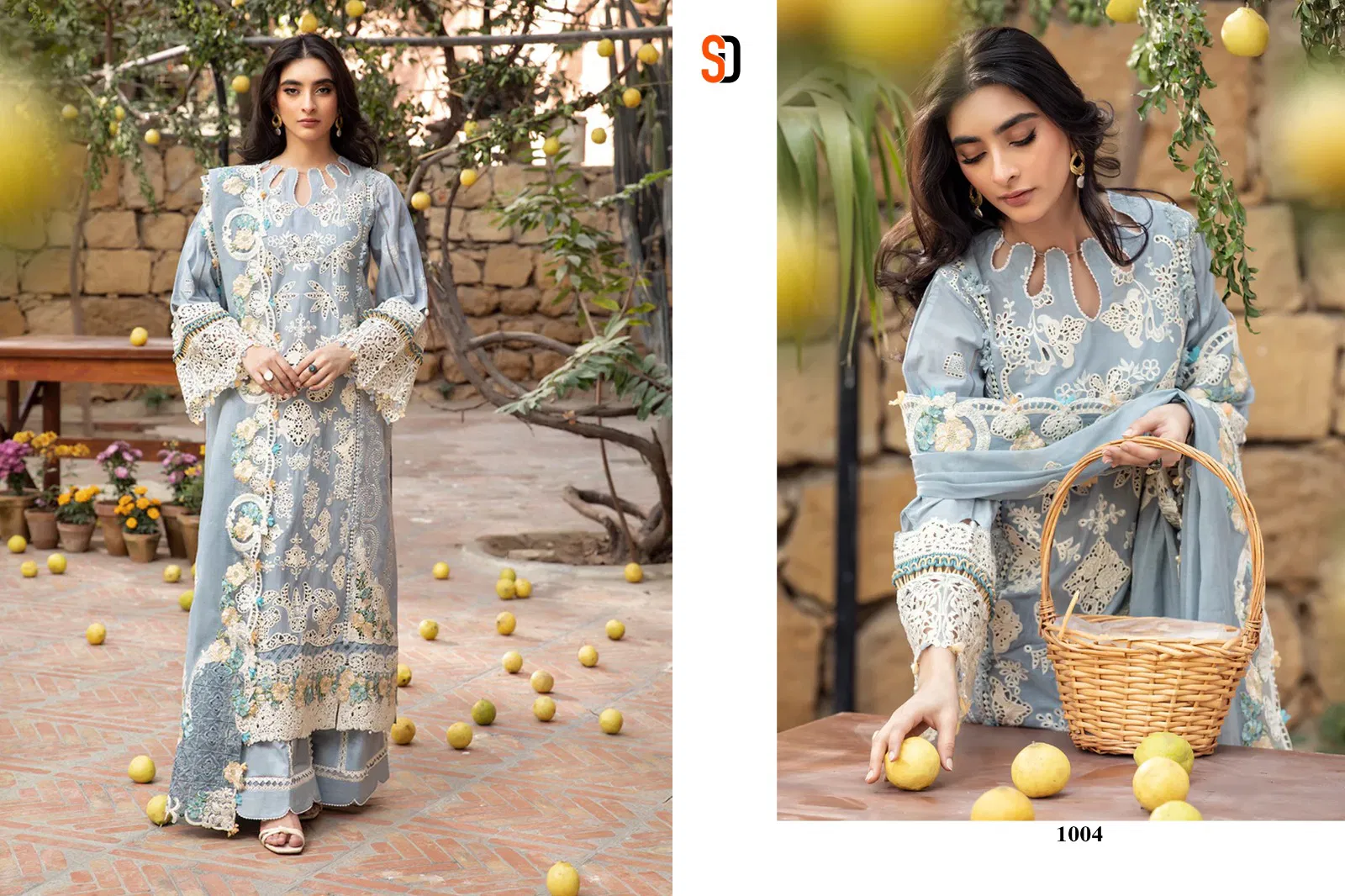 Elaf Vol 1 By Shraddha Pure Cotton Pakistani Suits Exporters In India