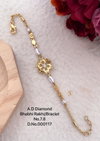 Ad Diamond Bhabhi Rakhi Bracelets Wholesale Market In Surat