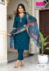 Festival Look Vol 1 By Diya Trends Kurti With Bottom Dupatta Orders In India