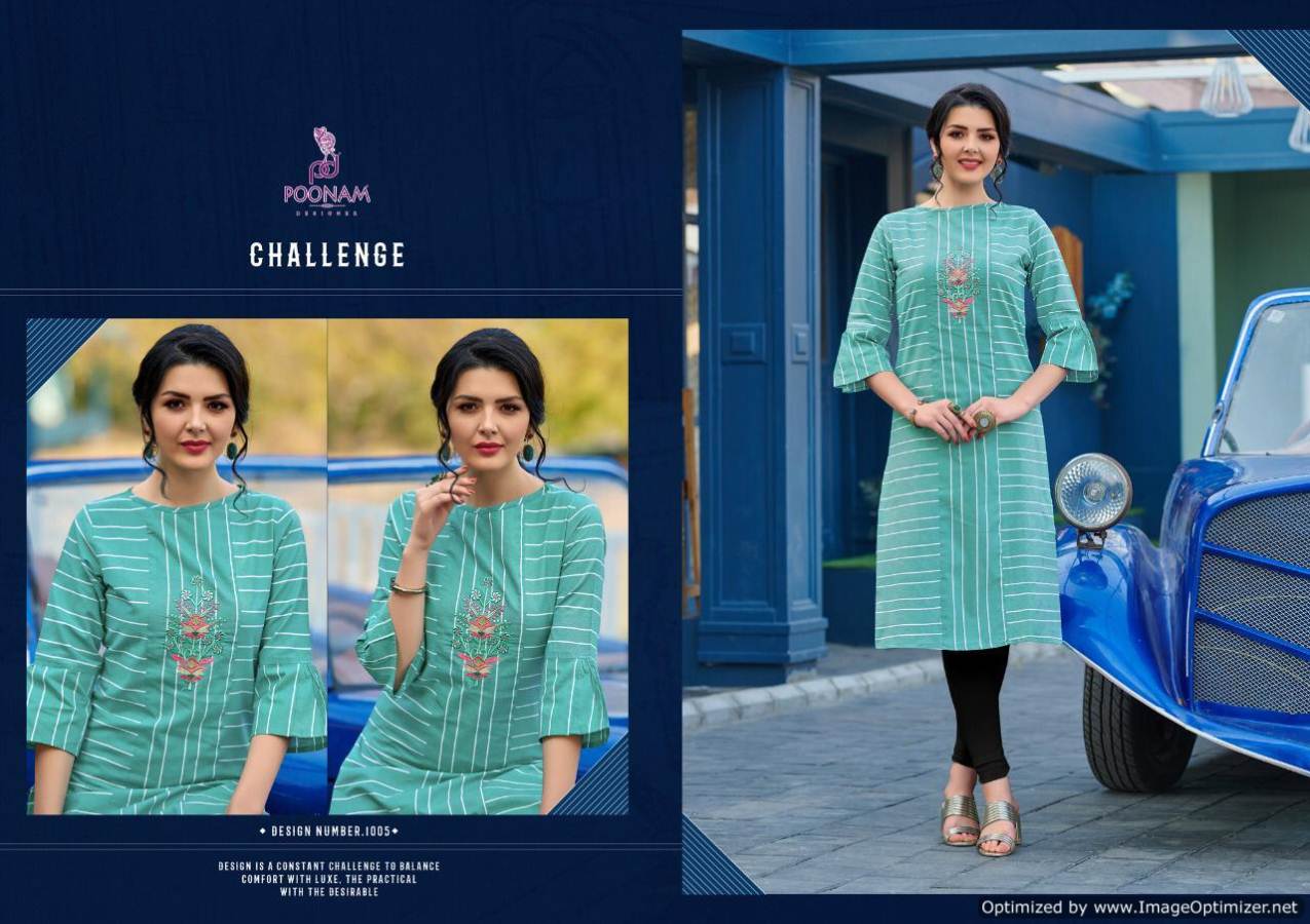 Latest Collection Of Designer Kurtis With Embroidery Work 