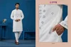 Royal Occasions by Shubhvastra Viscose Silk Mens Kurta Pajama Exporters In India