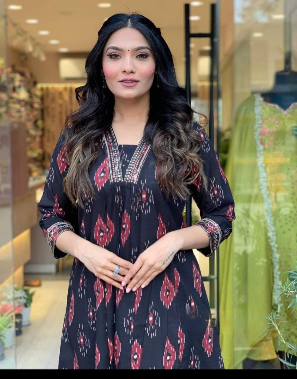 Si 121 Krishi Cotton Digital Printed Kurti With Bottom Dupatta Wholesale Online