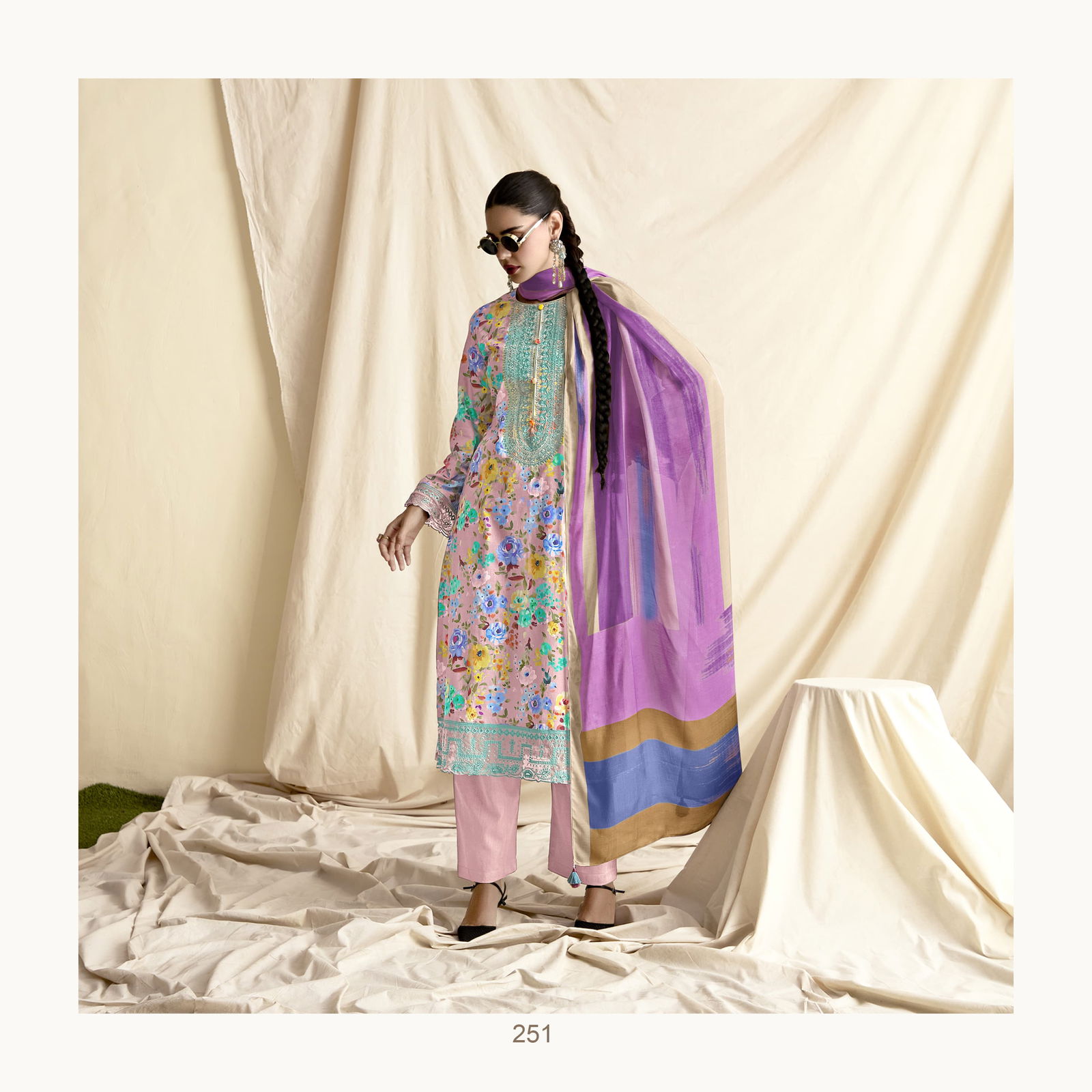 Canvas By Kimora Sohani Lawn Printed Salwar Suits Wholesale Online