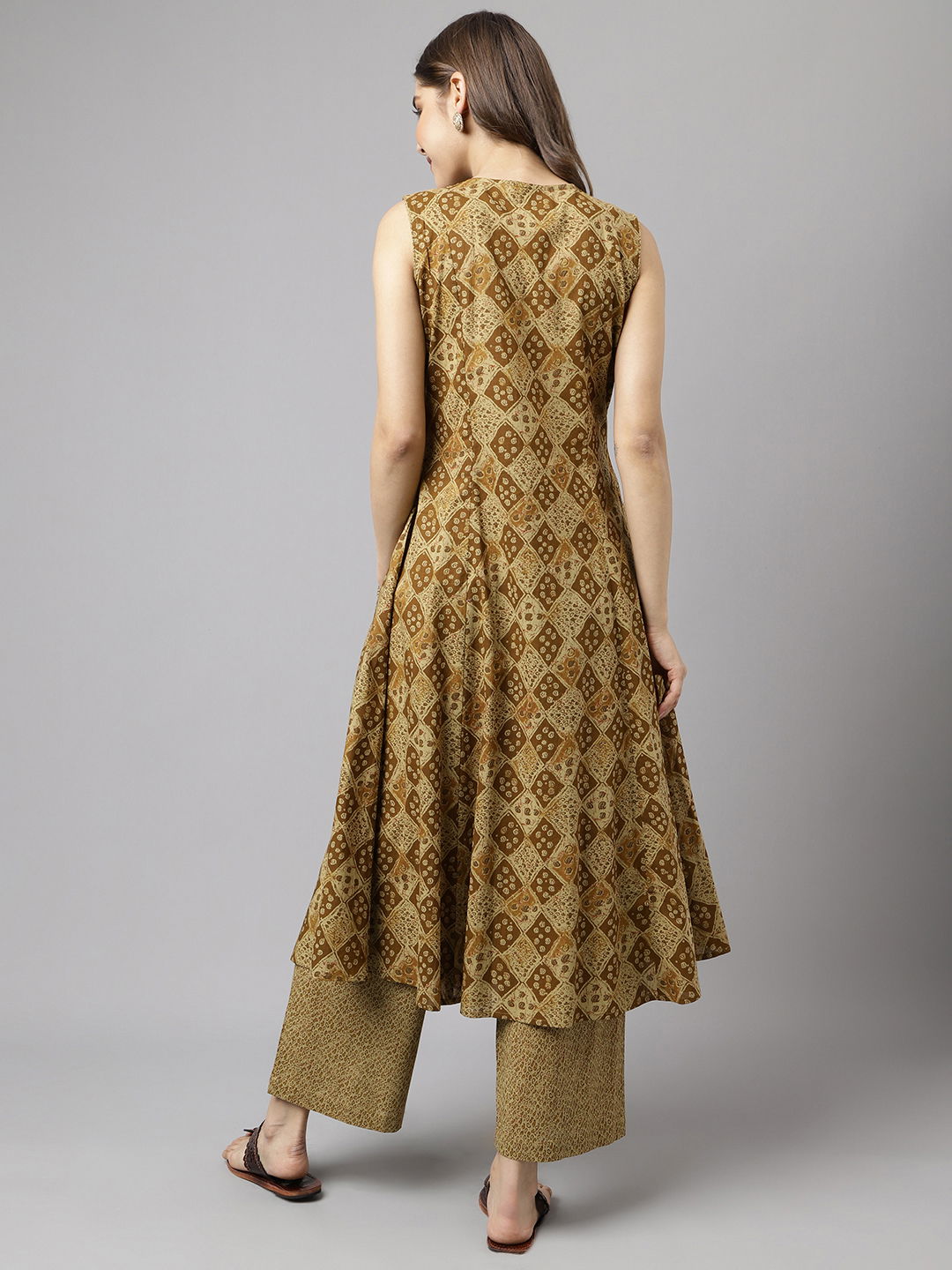 Fiorra SET0000 02 Printed Cotton Kurti With Palazzo Wholesale Market In Mumbai
