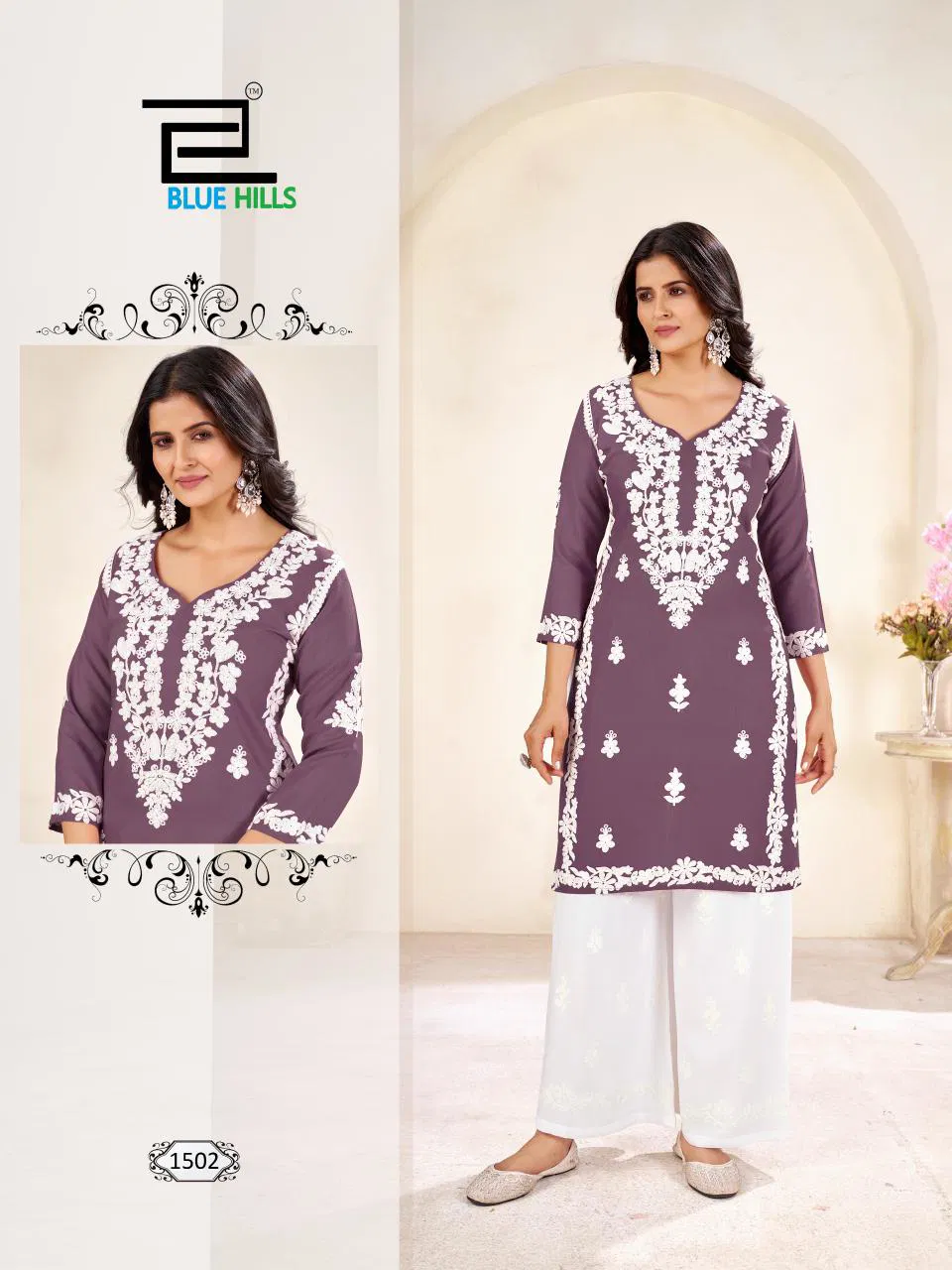 Victoria Vol 15 By Blue Hills Rayon Kurti With Bottom Wholesalers Shop In Surat