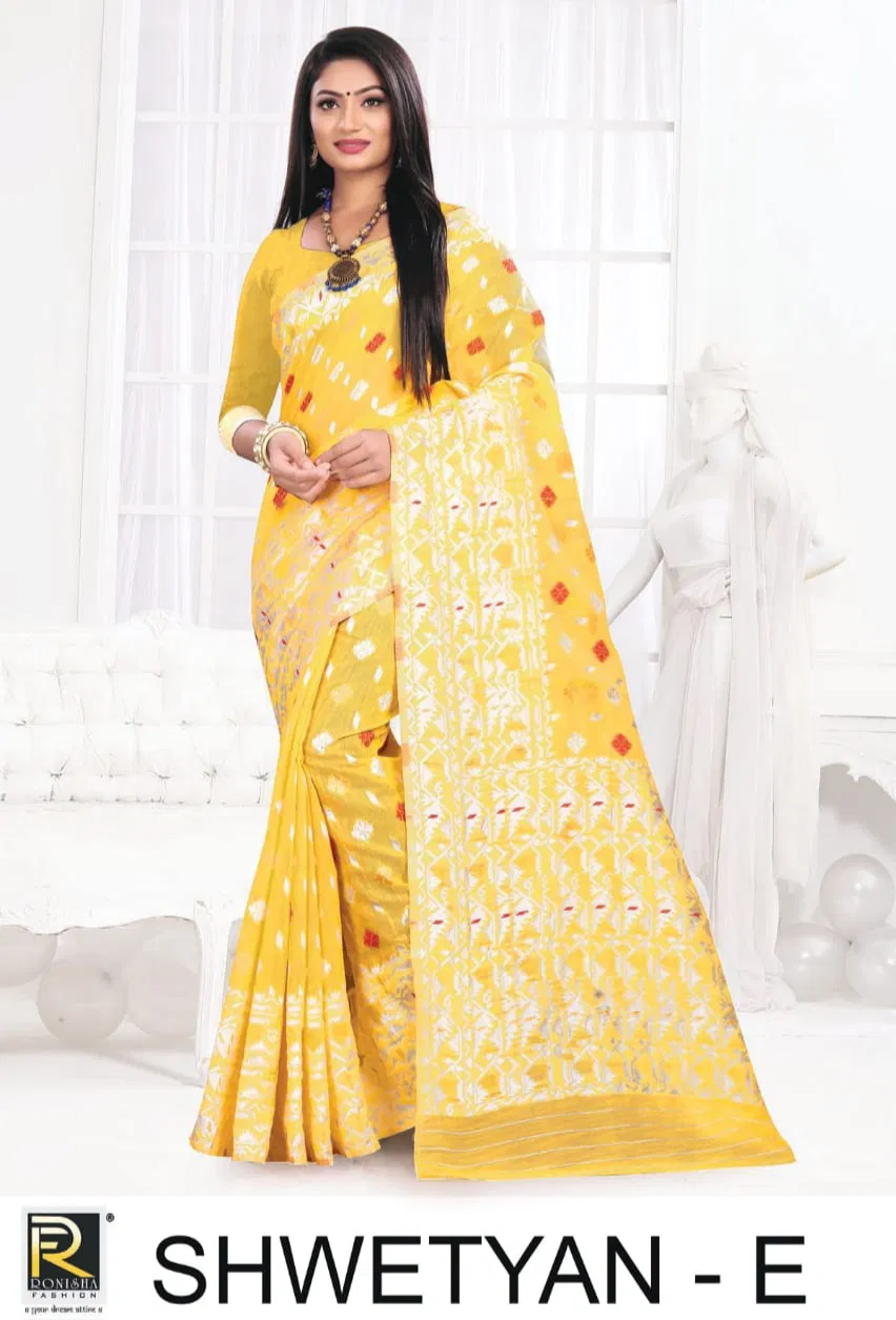 Ronisha Shwet  Soft Cotton New Launching Super Hit Collection