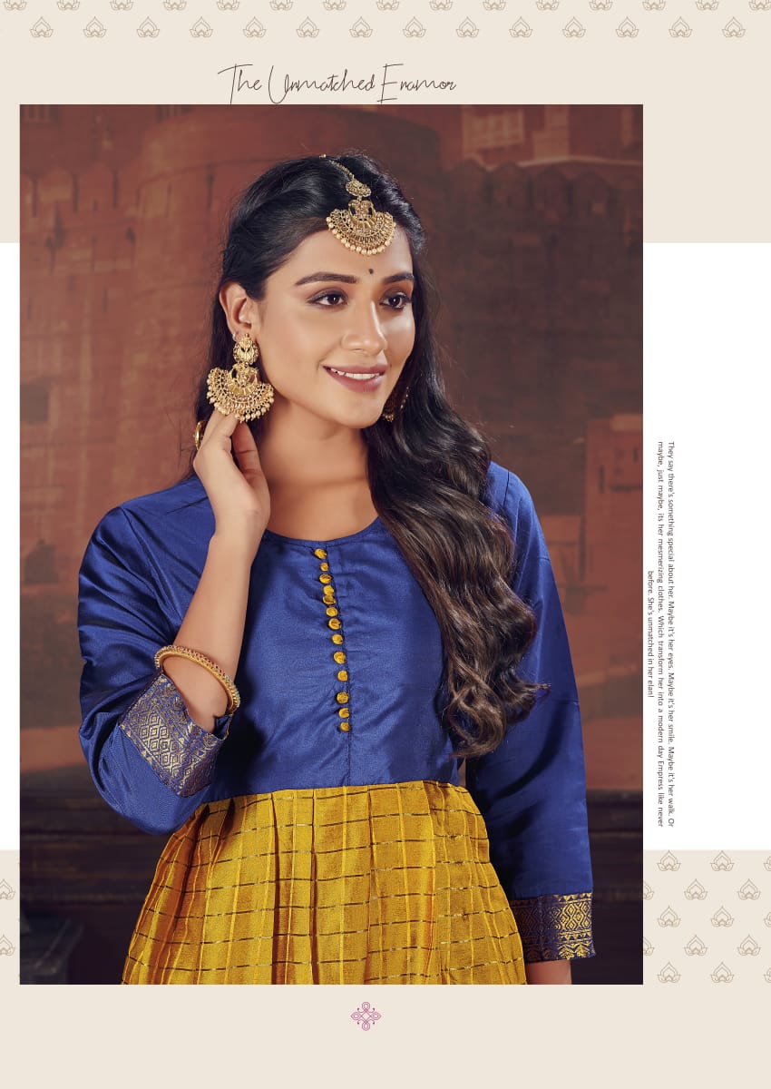 Banwery Pearl Festive Wear Designer Long Gown Style Collection
