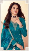 Falak By Vinay Kuleesh Moga Silk Embroidery Salwar Kameez Wholesale Price In Surat