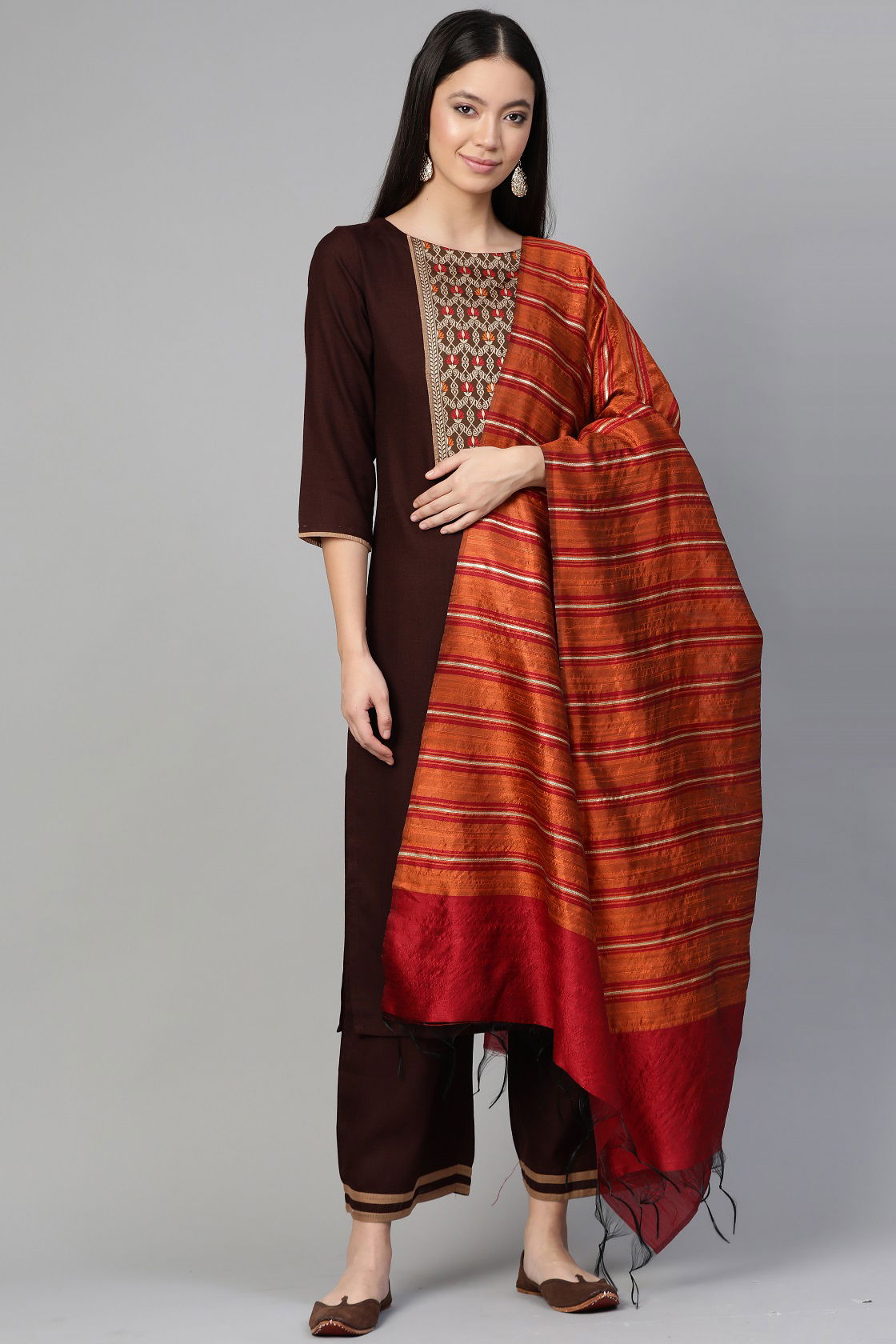 Era Pankh 5 Casual Fancy Regular Wear Ready Made Cotton Plazzo Suit Collection