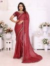 Prima Series 25 To 32 Chinnon Chiffon Bandhej Printed Sarees Exporters In India
