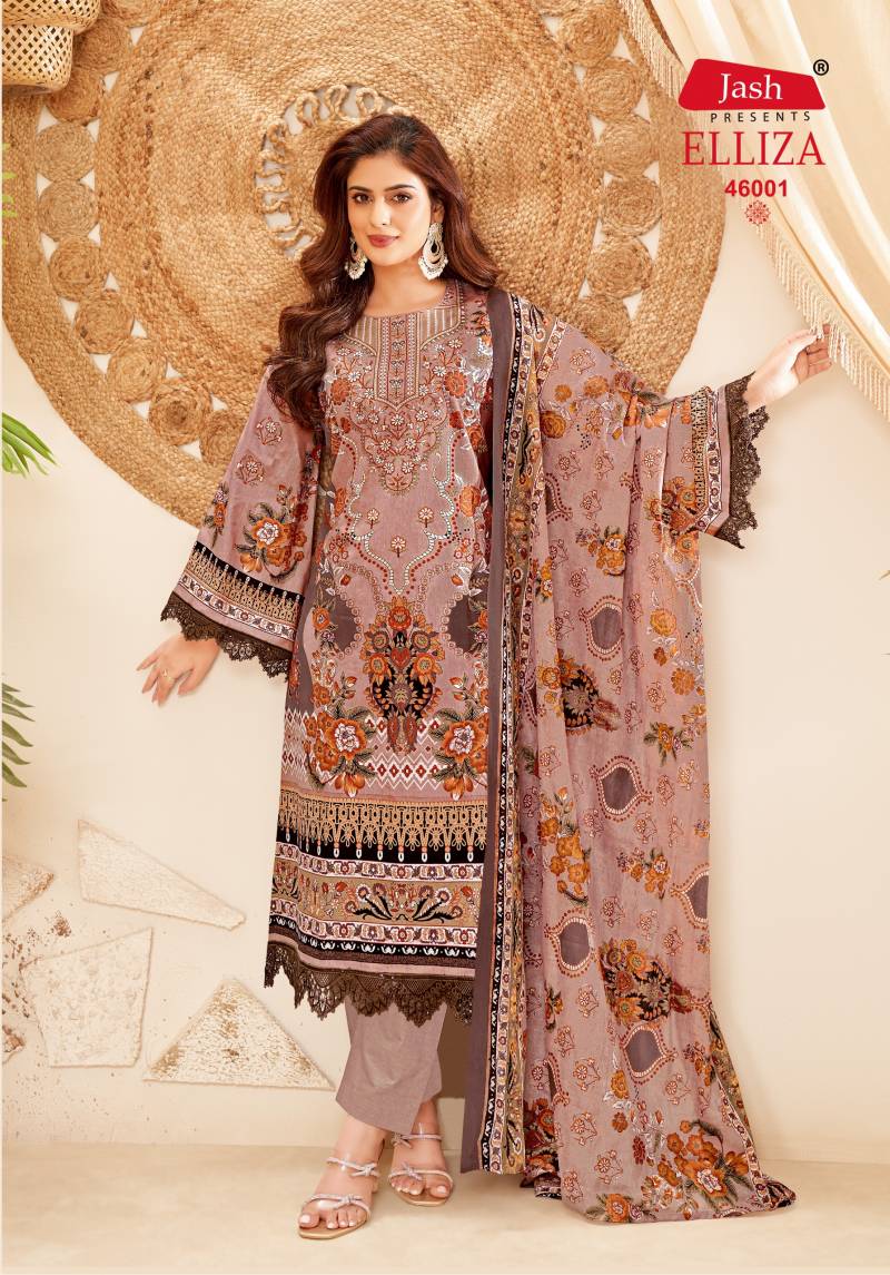Elliza Vol 46 By Jash Cotton Printed Dress Material Wholesale Price In Surat
