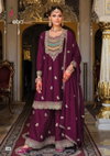 Rivaa By Eba Chinon Embroidery Ladies Readymade Suits Wholesale Market In Surat
