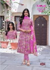 Zeenat Vol 29 By Kavya Capsule Foil Printed Naira Cut Kurti Bottom With Dupatta Wholesale In India