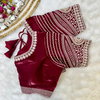 Rk Cotton Thread Work Zimi choo Embroidery Blouse Suppliers In India