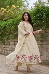 Naisha K 82 Mul Cotton Kurti Bottom With Dupatta Exporters In India