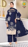 Nora Vol 3 By Jt Rayon FoiI Printed Dress Material Wholesalers In Surat