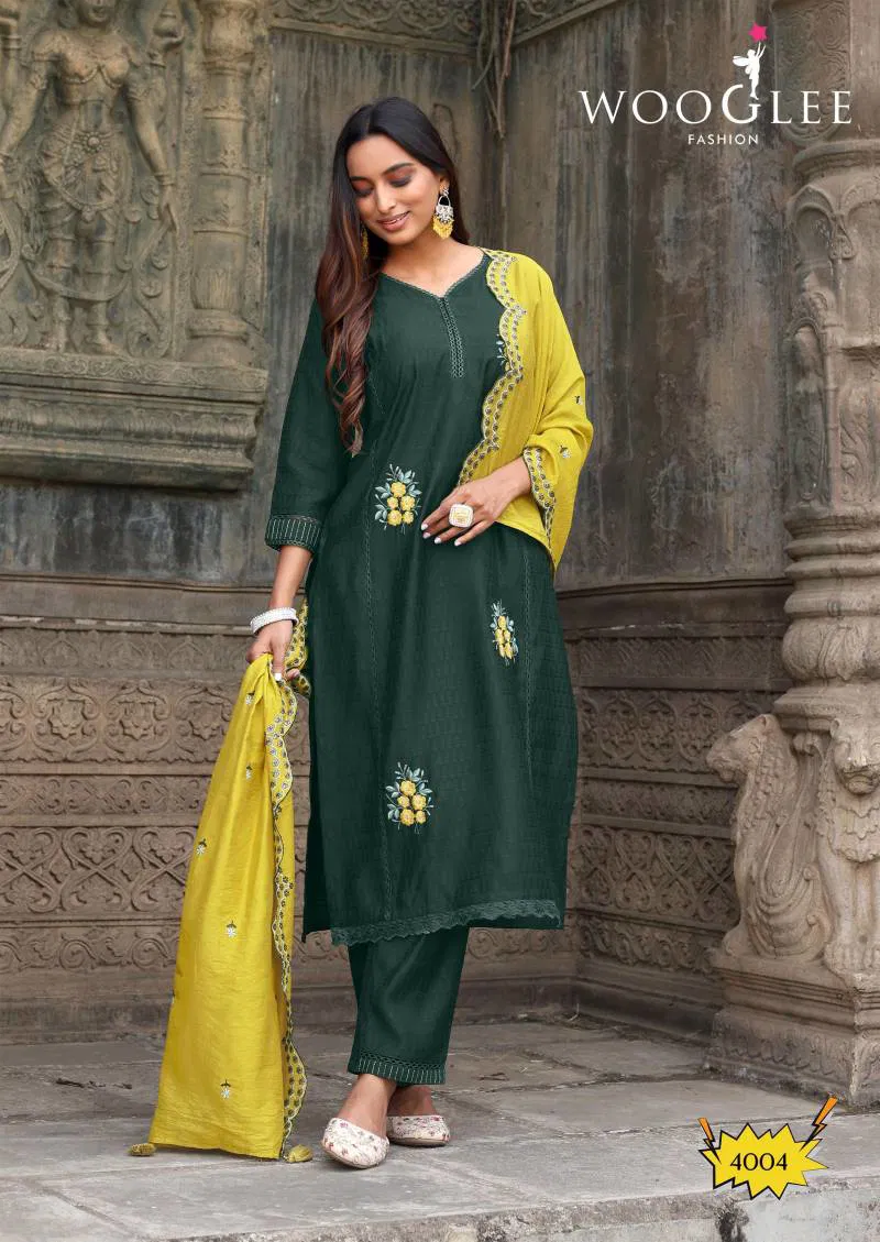 Saugaat Viscose By Wooglee Weaving Kurti Bottom With Dupatta Exporters In India