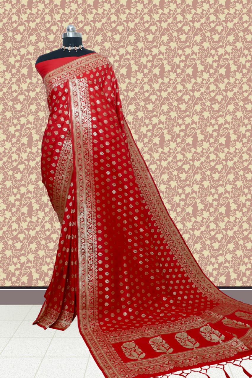 Latest Designer Party Wear Bridal Heavy Kanchi Silk Saree Collection 